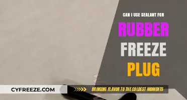Using Sealant for Rubber Freeze Plugs: A Viable Repair Solution?