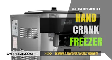 Soft Serve in Hand Crank Freezers: A Delicious Possibility?