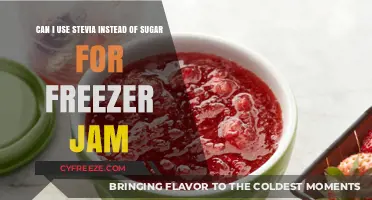 Stevia vs. Sugar: A Sweet Swap for Freezer Jam?