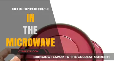 Can Tupperware Freeze-It Containers Safely Go in the Microwave?