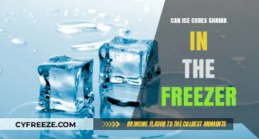 The Curious Case of Shrinking Ice Cubes: A Freezer Mystery