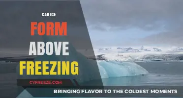 Chilling Surprises: Exploring the Science Behind Ice Formation Above Freezing