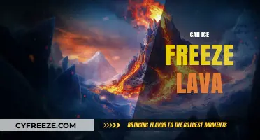 Exploring Nature's Extremes: Can Ice Really Freeze Lava?