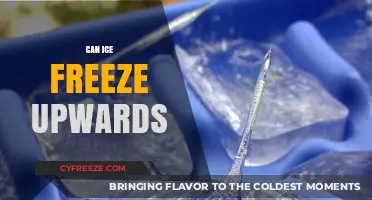 Exploring the Phenomenon: Can Ice Really Freeze Upwards?