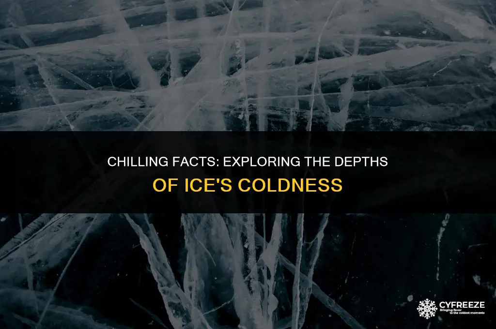 can ice get colder than freezing