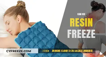 Exploring the Limits: Can Ice Resin Really Freeze?