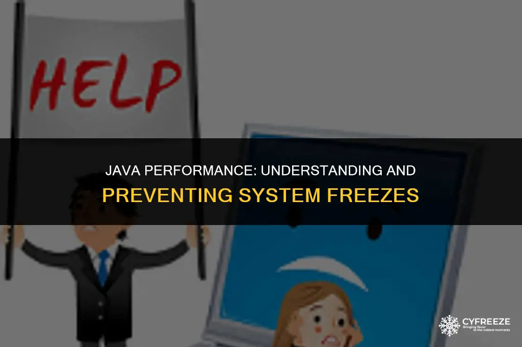 can java make my computer freeze
