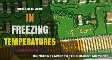 Storing LED TVs in Freezing Temps: Risks and Best Practices