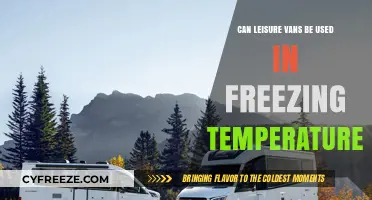 Using Leisure Vans in Freezing Temperatures: Tips and Precautions
