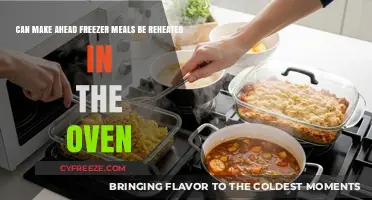 Reviving Frozen Delights: Oven Reheating for Make-Ahead Meals