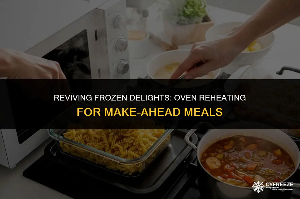 can make ahead freezer meals be reheated in the oven