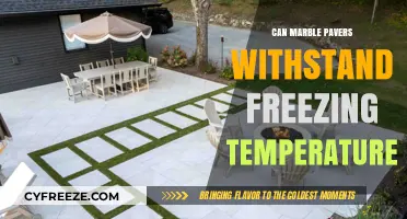 Marble Pavers in Winter: Can They Survive Freezing Temperatures?