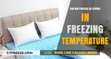 Storing Mattresses in Freezing Temps: Risks and Best Practices