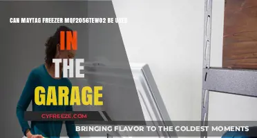 Using Maytag Freezer MQf2056TEW02 in Garage: Tips and Considerations