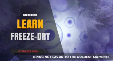 Exploring Cryopreservation: Can Milotic Cells Learn to Freeze-Dry?
