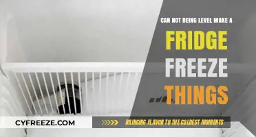 Uneven Ground: Can an Imbalanced Fridge Still Freeze Effectively?