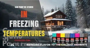 Storing Paint in Freezing Temps: Risks, Tips, and Best Practices