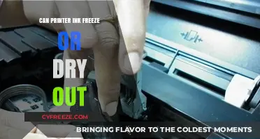 The Surprising Truth About Printer Ink: Can It Freeze or Dry Out?