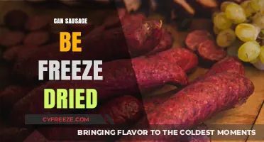 Exploring the Possibilities: Can Sausage Be Freeze-Dried?