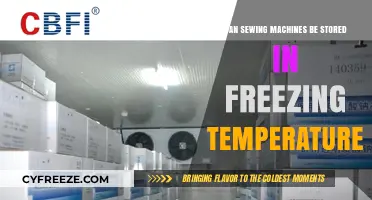 Storing Sewing Machines in Freezing Temps: Risks and Best Practices