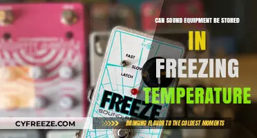 Storing Sound Equipment in Freezing Temps: Risks and Best Practices