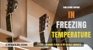 Storing Your Guitar in Freezing Temps: Risks and Best Practices