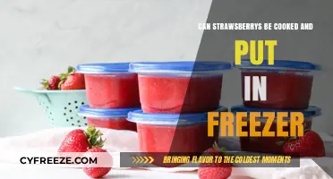 Sweet and Savory: Freezing Cooked Strawberries for Year-Round Delight