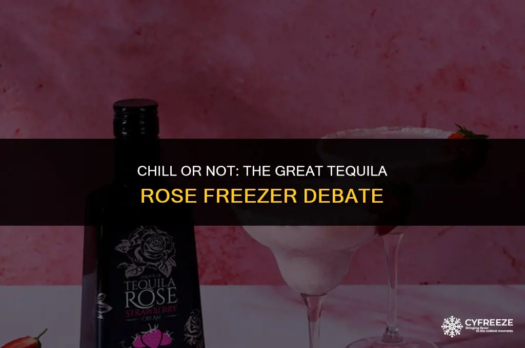 can tequila rose be put in the freezer