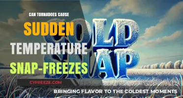 Tornadoes and Temperature Plunges: Unraveling the Snap-Freeze Phenomenon