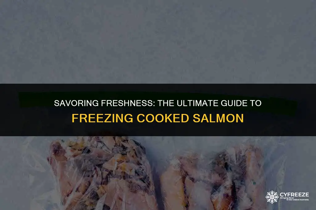 can tou freeze cooked salmon