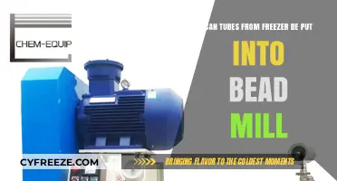 Exploring the Use of Frozen Tubes in Bead Mills: A Comprehensive Guide