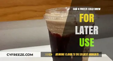 Freeze Cold Brew: Tips for Storing and Enjoying Later
