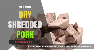 Preserving Shredded Pork: The Ultimate Guide to Freeze Drying