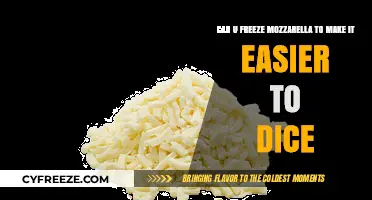 Simplify Your Prep: Freezing Mozzarella for Easy Dicing
