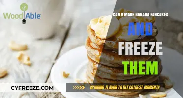 Delicious Banana Pancakes: Make Ahead and Freeze for Later!