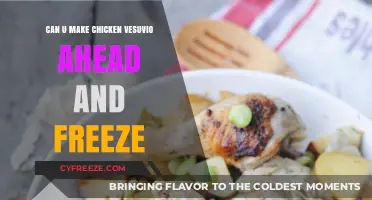 Savor the Flavor: Freezing Chicken Vesuvio for Later Delights