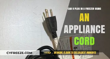 Can You Safely Plug a Freezer into an Appliance Cord?