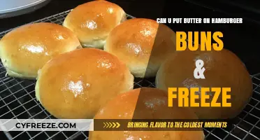 Buttered Bliss: Freezing Hamburger Buns for Later Use