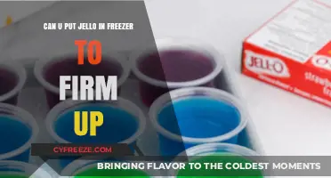 Chill Out: The Surprising Truth About Freezing Jello for Firmness