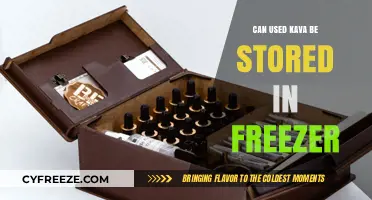 Storing Used Kava in the Freezer: Best Practices and Tips
