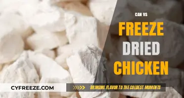 Can vs Freeze Dried Chicken: Which Preservation Method Reigns Supreme?