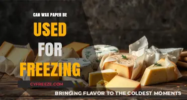 Can Wax Paper Be Used for Freezing? A Complete Guide
