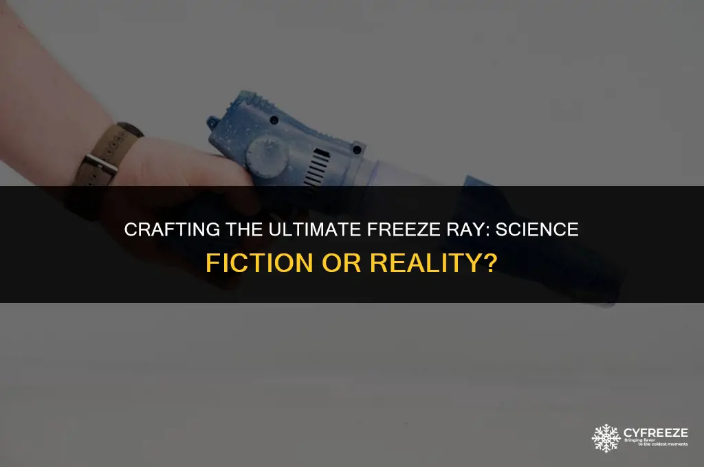 can we make a freeze ray