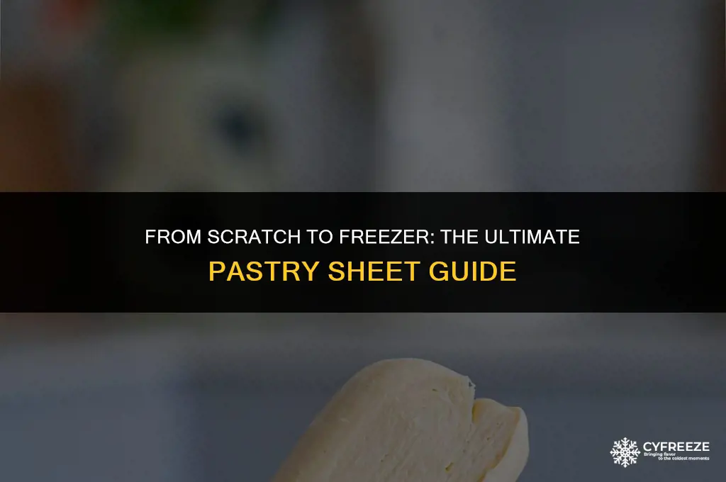 can we make pastry sheet and freeze