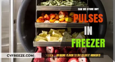 Freezing Dry Pulses: A Convenient Storage Solution or Not?