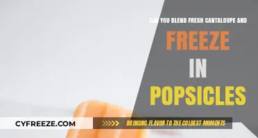 Sweet Summer Treats: Fresh Cantaloupe Popsicles to Beat the Heat