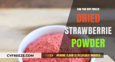 Where to Find Freeze-Dried Strawberries Powder: A Comprehensive Guide