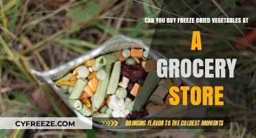 Where to Find Freeze-Dried Veggies: A Grocery Store Guide
