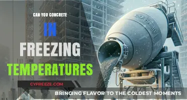 Pouring Concrete in Winter: Tips for Freezing Temperature Success