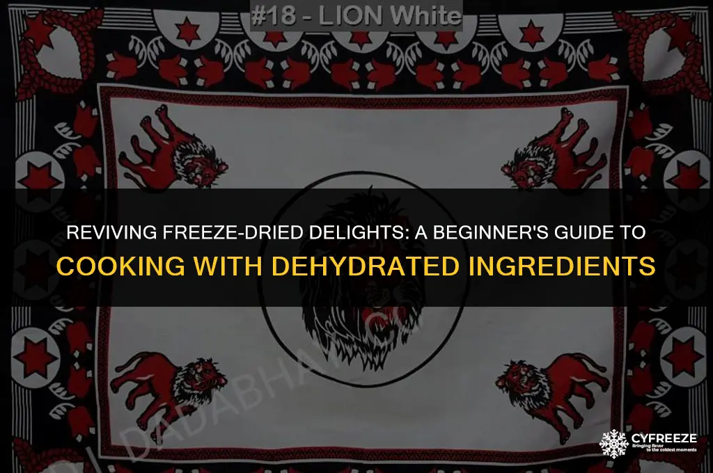 can you cook freeze dried food